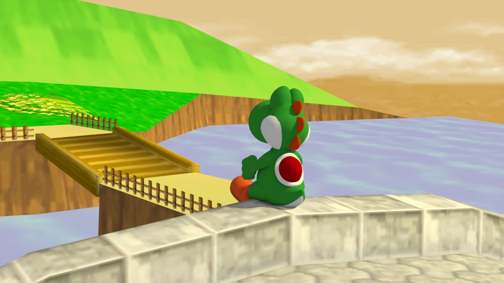 Loves Me...? Minigame (Super Mario 64 DS, 2004) fanmade render creation
