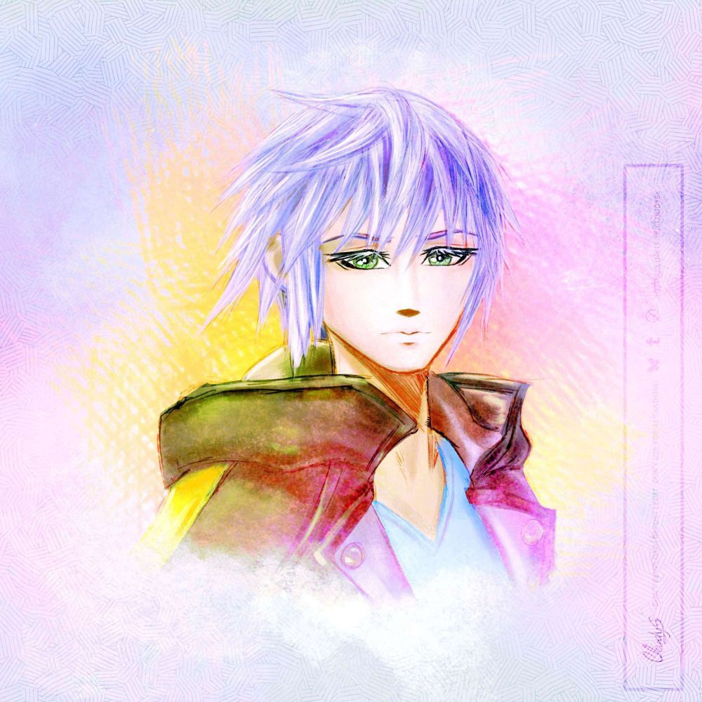fanart Riku KH3 portrait