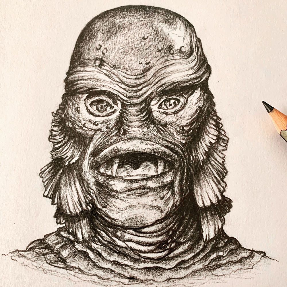 Creature from the Black Lagoon sketch