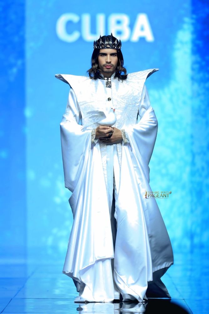 A photo of a contestant at Mister Global 2025