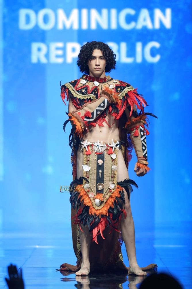 A photo of a contestant at Mister Global 2025