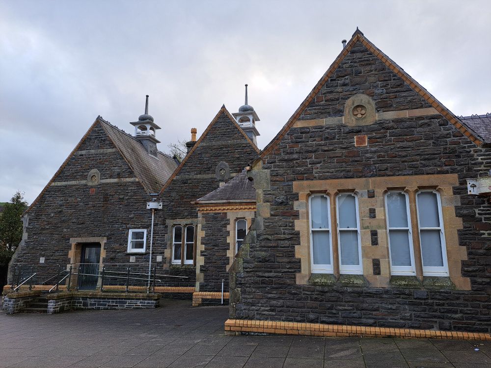 A building in Aberystwyth 