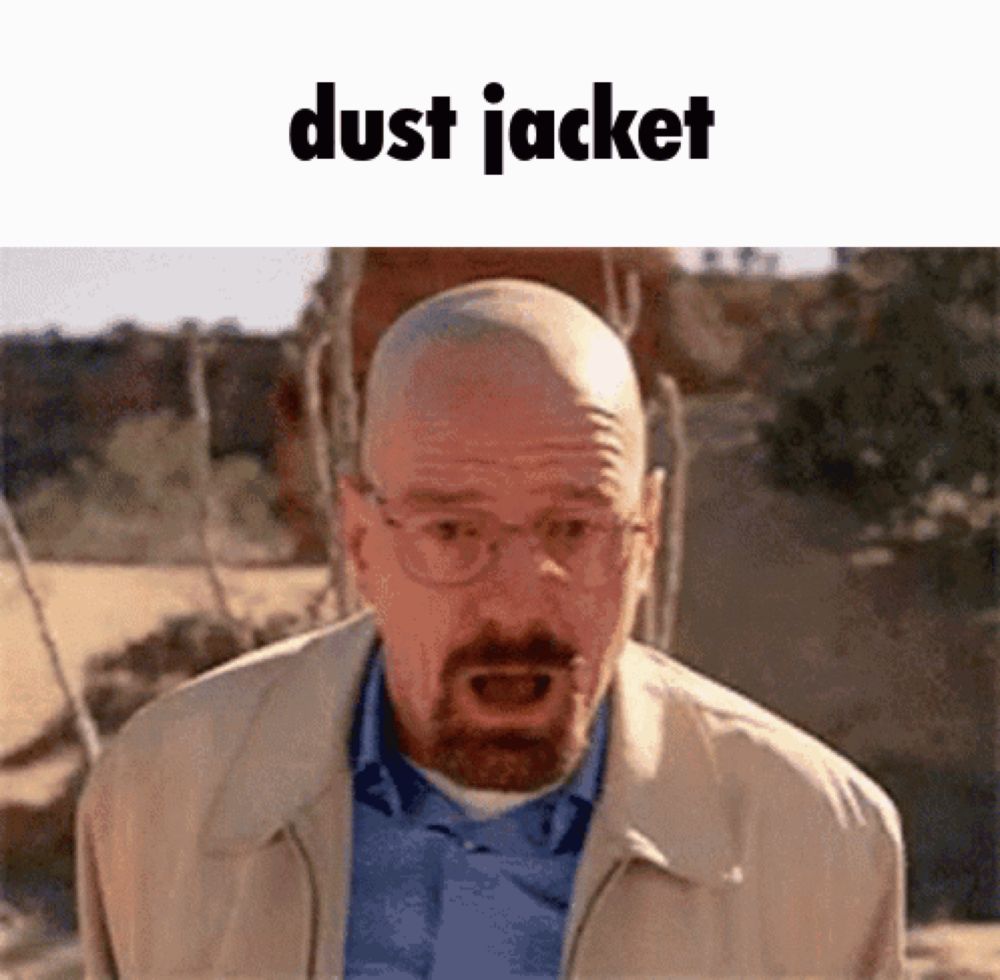 Dust Jacket Breaking Bad GIF