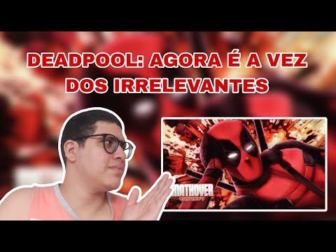 『REACT』Copiei o AniRap | Deadpool (Cena Geek) | Mathover