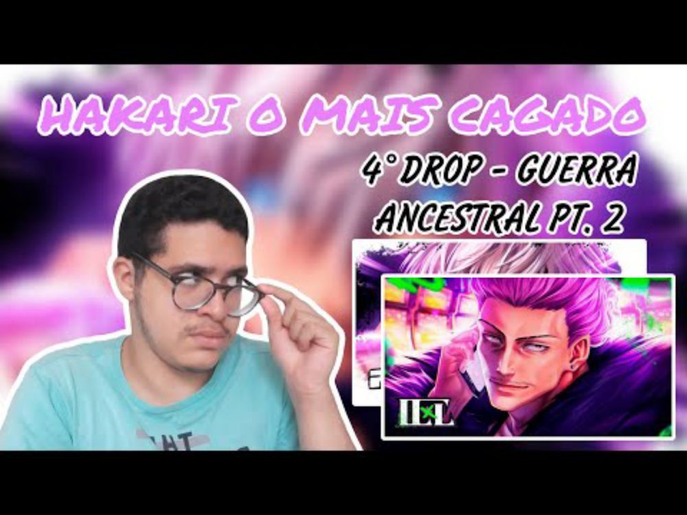 『REACT』Intocável | Rafão | Satoru Gojo (Jujutsu Kaisen) & IEL - Cartas na Mesa (Hakari Kinji)