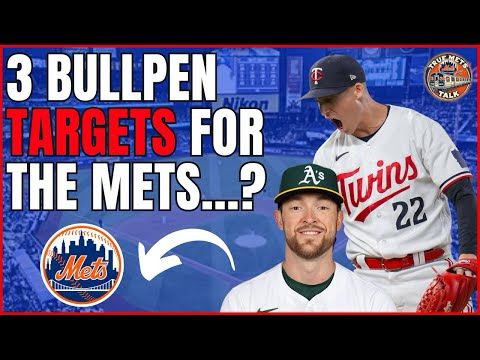 A Mets Bullpen TRADE Brewing? 3 Names To WATCH CLOSELY For! (Mets Trade Rumors)
