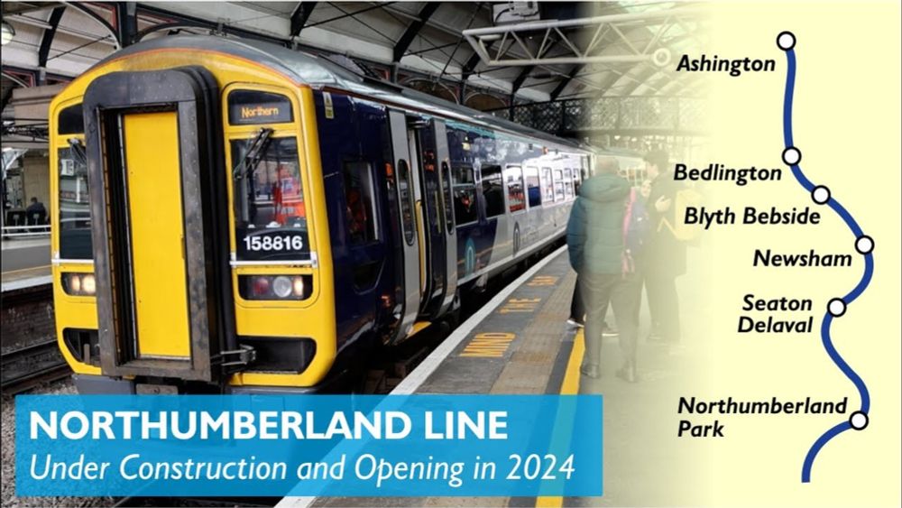 The New Northumberland Line is Under Construction