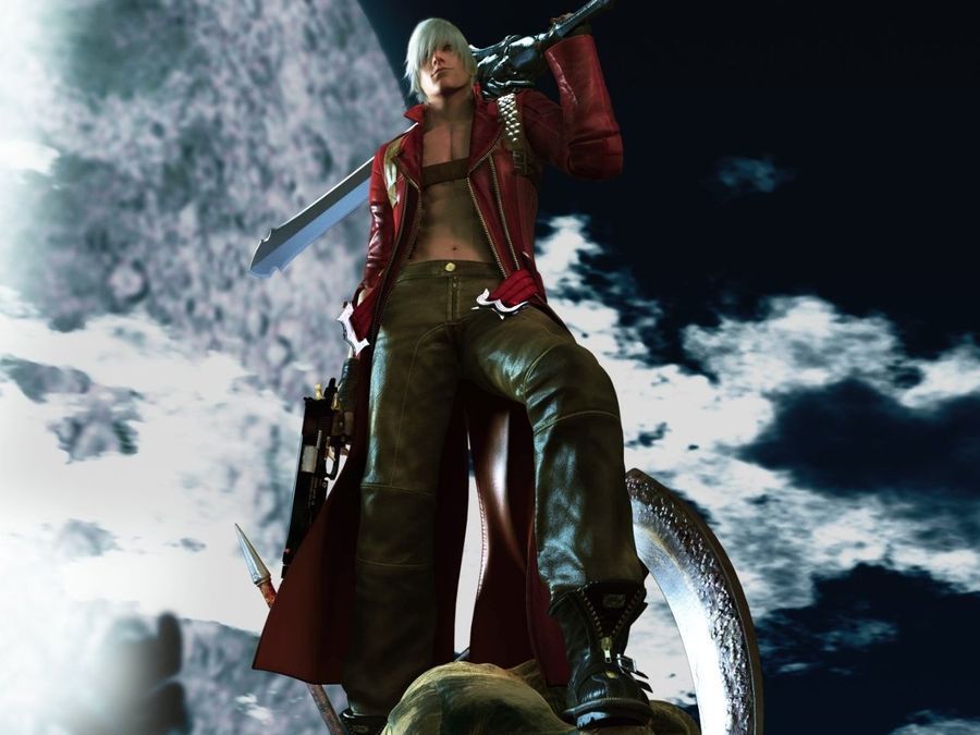 Devil May Cry 3 image of Dante. 