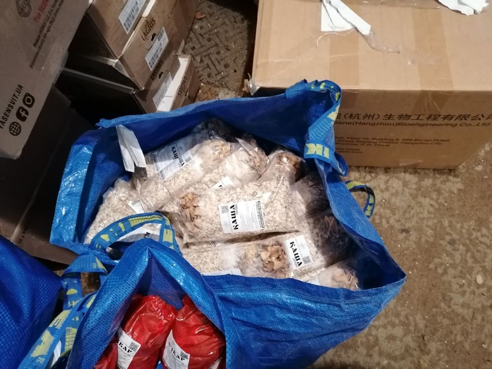 IKEA bag full of kascha