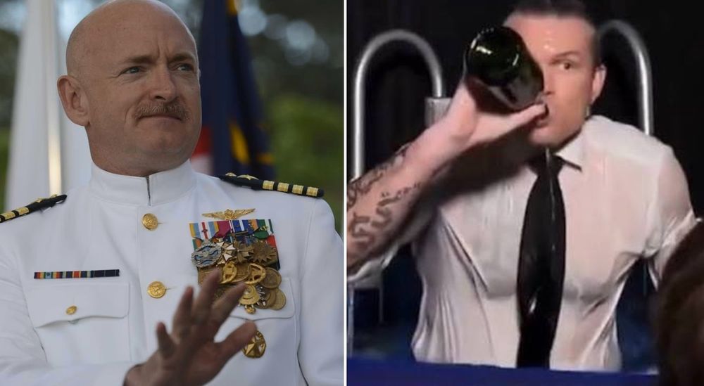 Citizen-warrior and some drunk asshole