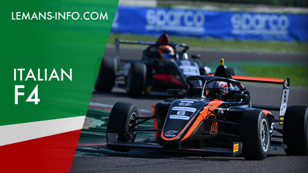 山越2位&ファステスト！スレイター安定の13勝目【イタリアF4 バルセロナ レース2】