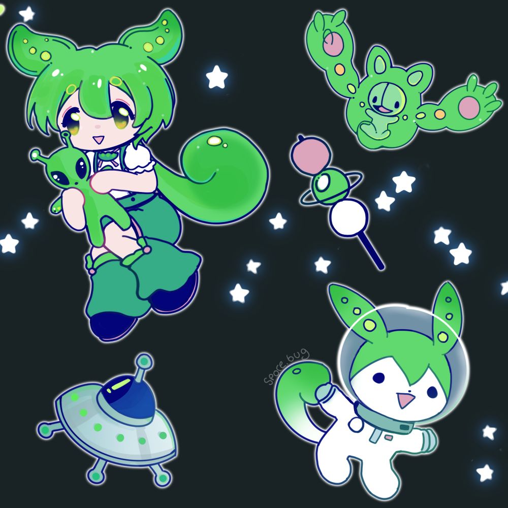zundamon reuniclus ufo mochi and aftonsparv