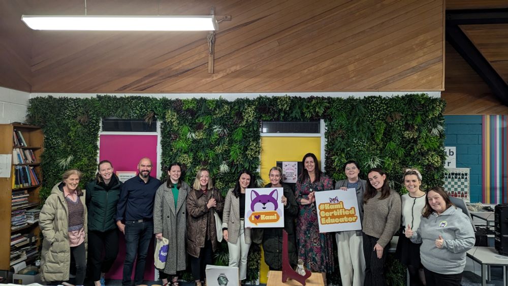 Teachers learning about Kami