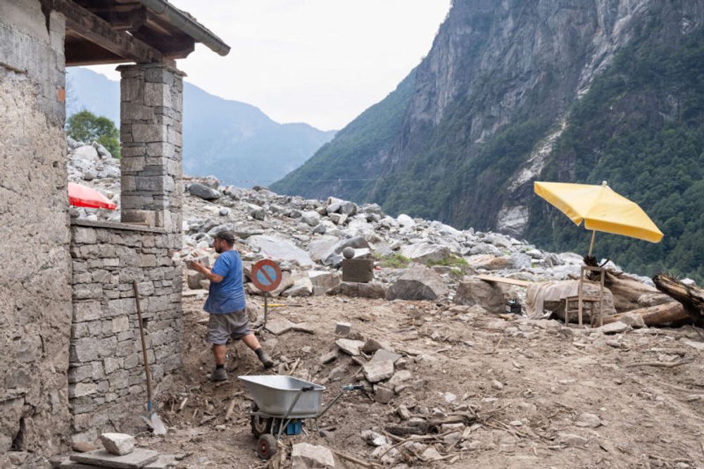 Dans le Tessin, le sort incertain des villages alpins menacés par les éboulements