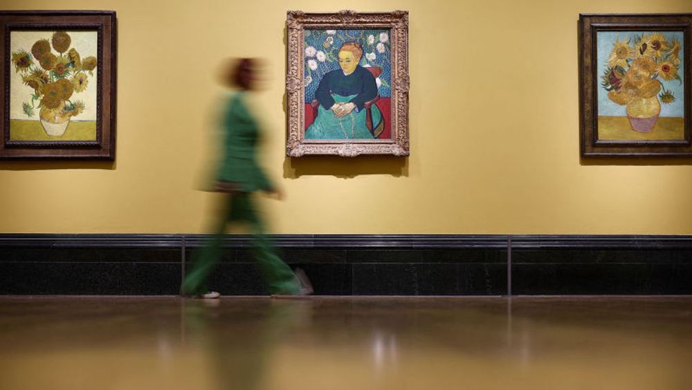 La National Gallery de Londres expose un triptyque de Van Gogh aux "Tournesols", tel qu'il l'avait imaginé