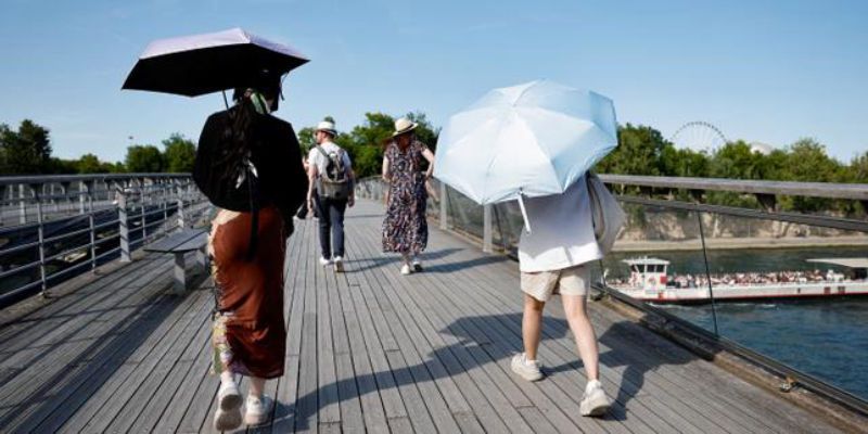 Canicule : un dôme de chaleur s’installe pour plusieurs jours sur la France, avec des températures allant jusqu’à 40 °C