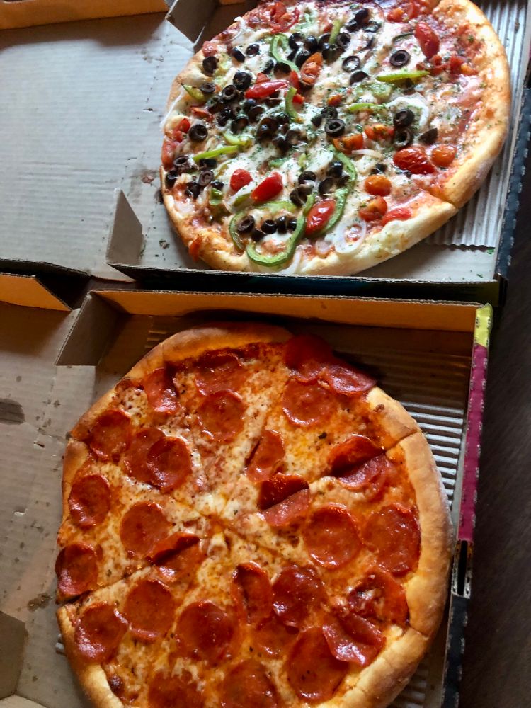 Pizza place was running a BOGO, so 🍕🍕