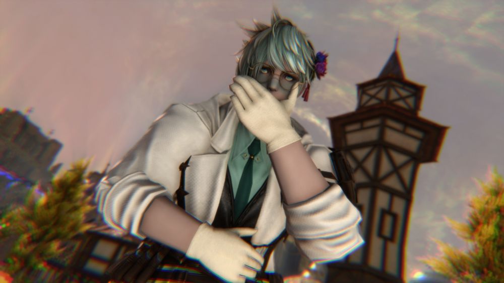 Now clutching her stomach and mouth, she's looking extremely nauseous.