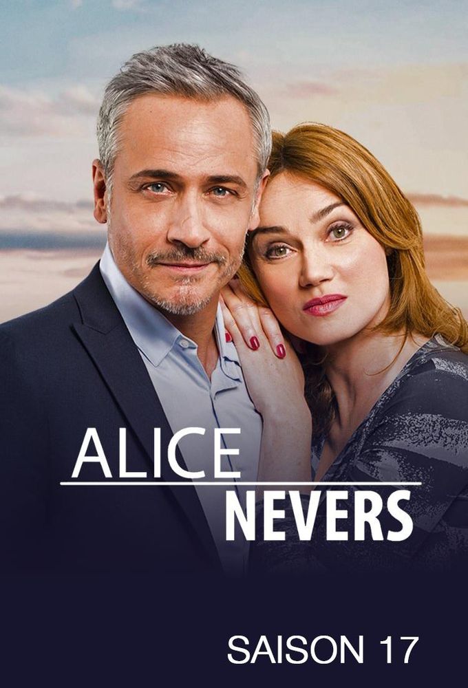 Alice Nevers TV show Pic of Alice and her work partner Marquand. Alice is a pretty red head and Marquand is a handsome man with salt & pepper hair.