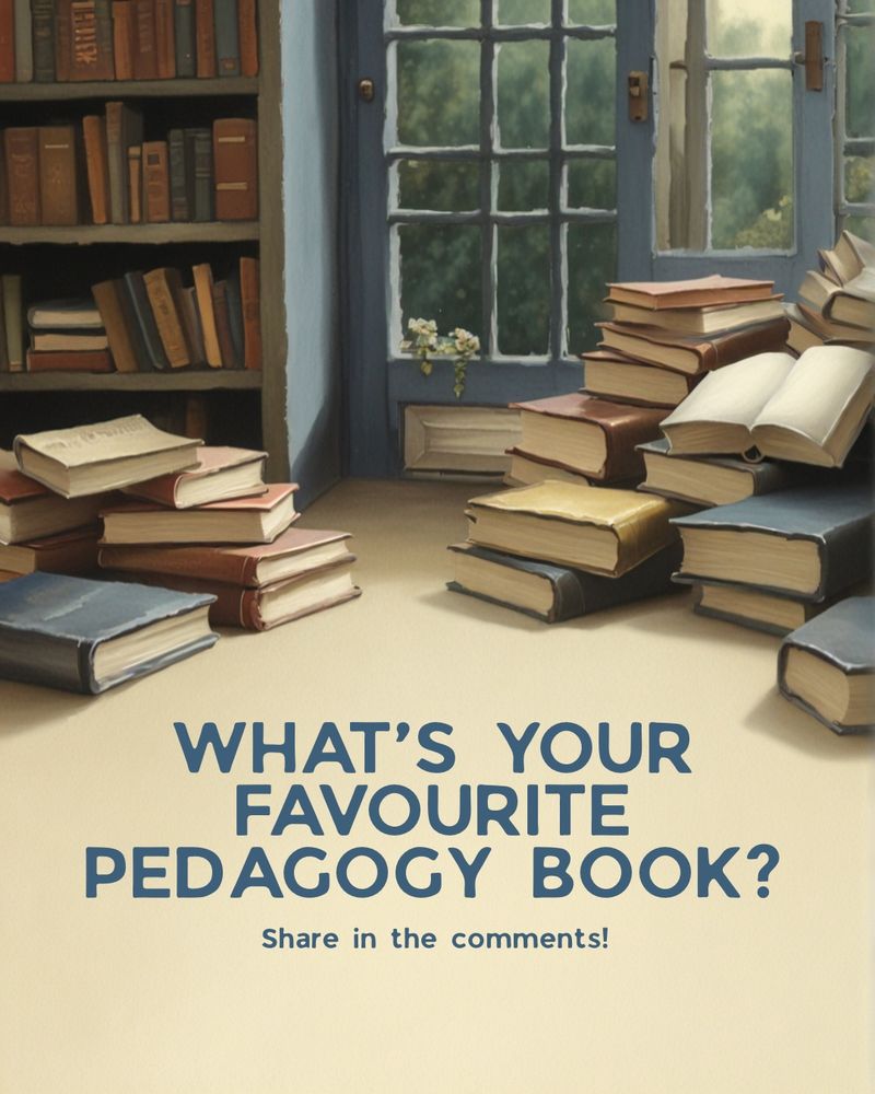 What’s your favourite pedagogy book? 
