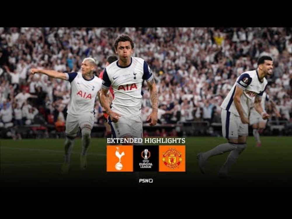Europa League final | Extended highlights |  Tottenham Hotspur vs Manchester United