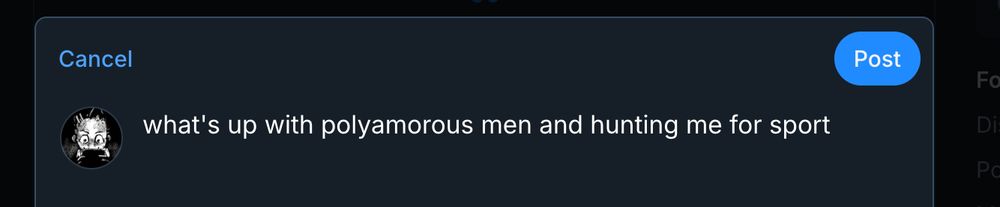 screenshot of unpublished bsky post