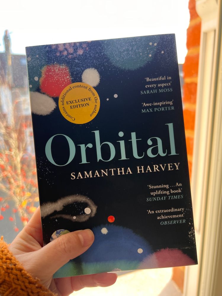 Book cover of Orbital by Samantha Harvey