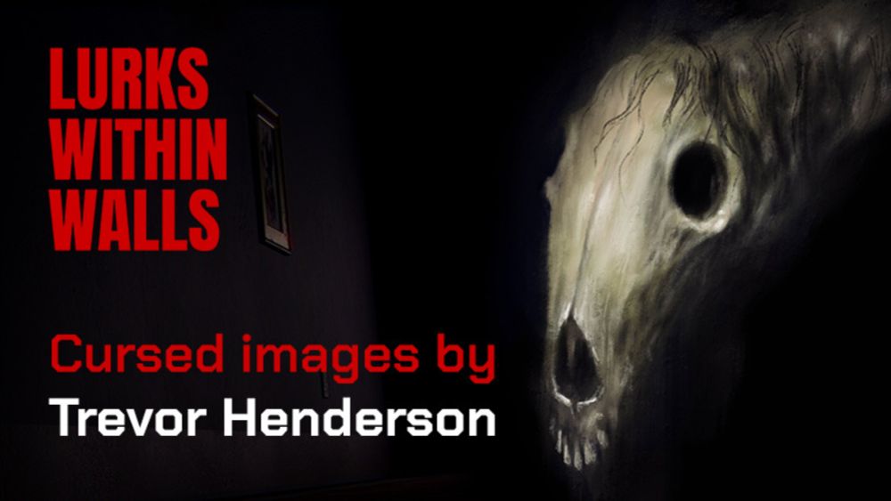 LURKS WITHIN WALLS - Trevor Henderson’s new cursed images: creatures in LURKS WITHIN WALLS - Steam News