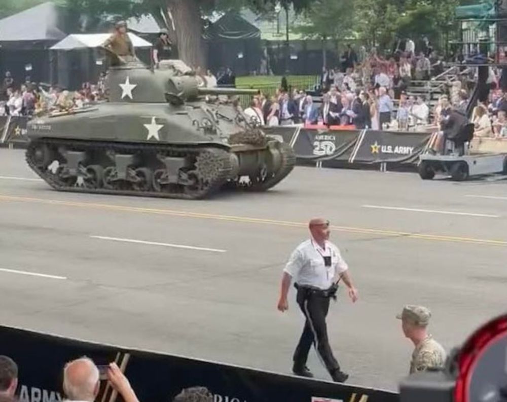 “Get a bunch of those squeaky old tanks rolling down the streets and you won’t see anyone for miles," Mayor Bowser said.