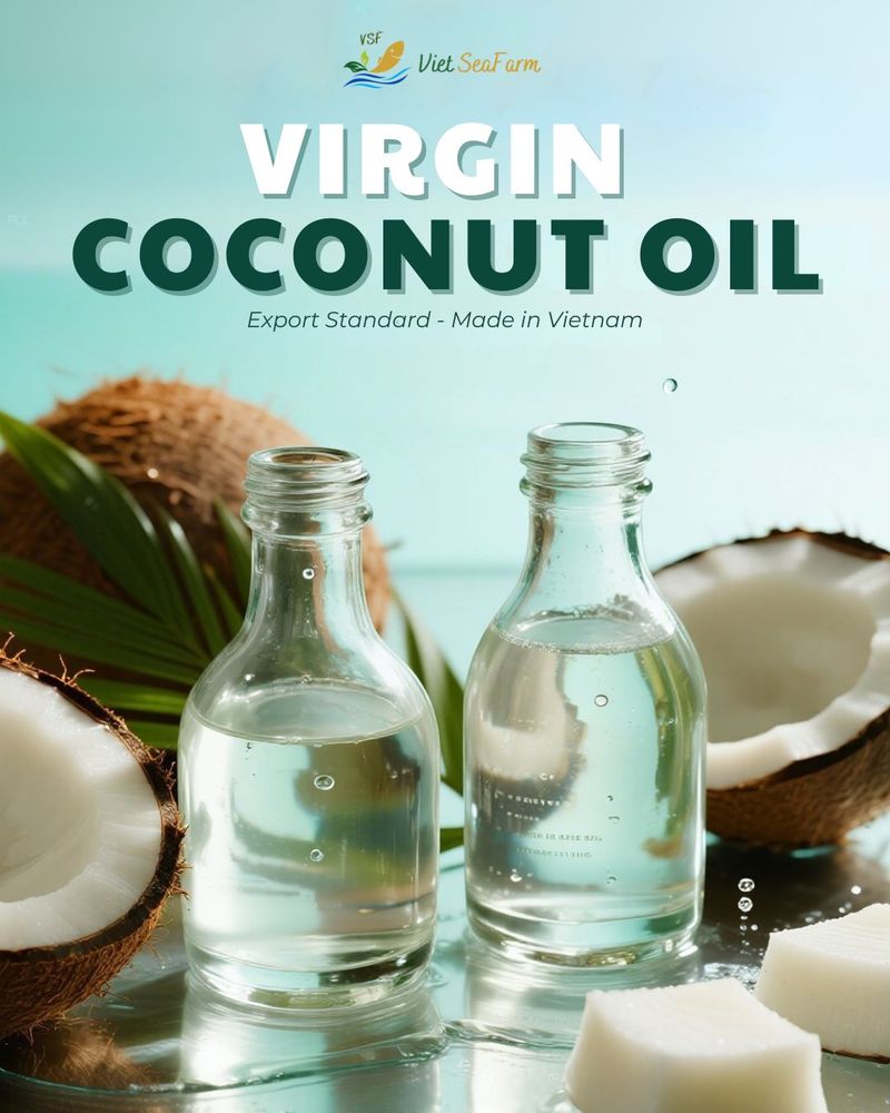 Pure Virgin Coconut Oil 🥥 – cold-pressed, chemical-free, rich in MCFAs & antioxidants. Ideal for cooking & skincare.
📧 export1@vietseafarm.com.vn

📞 +84 898 249 329
🌐 vietseafarm.com.vn
#VCO #VietnamCoconutOil #VirginCoconutOil