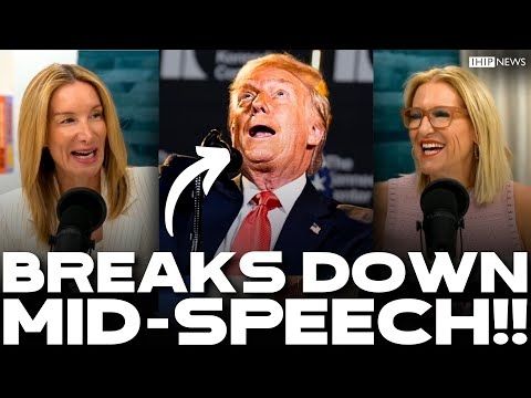 IHIP News: Trump SLURS Through DISASTER Speech, Appears LOST and CONFUSED!
