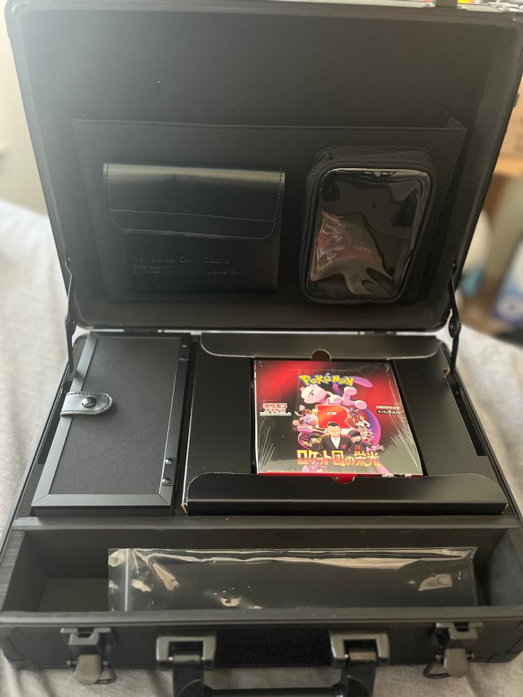 Pokemon Destined Rivala limited edition briefcase 
