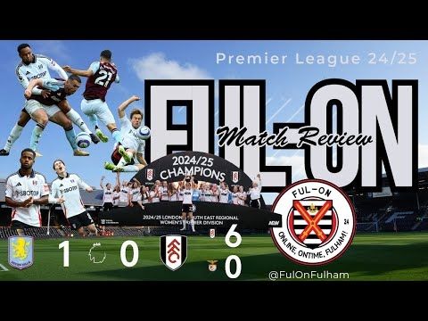 VILLAINS OF OUR OWN STORY   | MATCH REVIEW | Aston Villa 1 - 0 Fulham