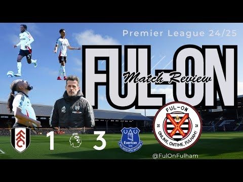 Marco Silva has FAILED Fulham at the End! | Fans React to FULHAM 1-3 EVERTON