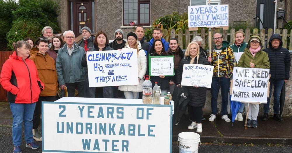 ‘Frustrated’ protesters call for improvement to water quality in Cork