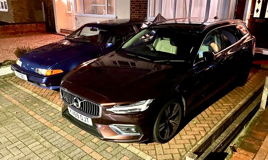 Maple Brown Volvo V60 Inscription Plus, reg KV69OJT