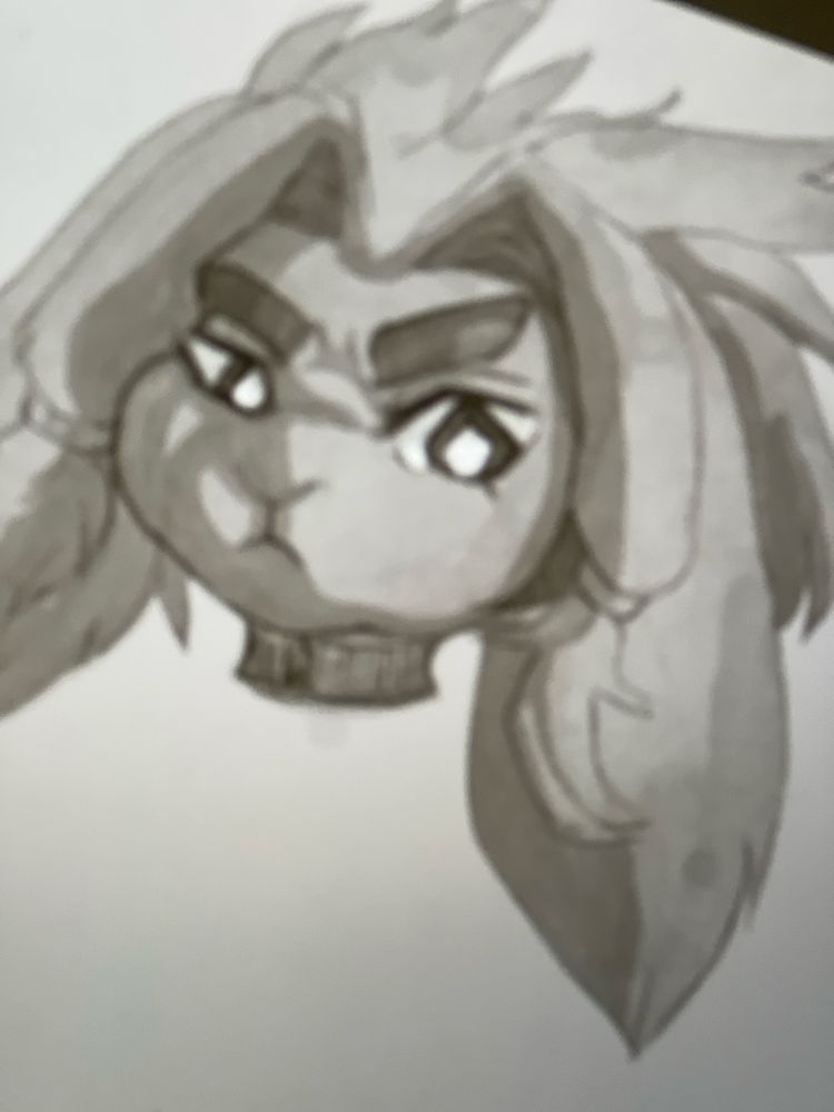 Very low resolution on a certain char I kinda dig. My camera made it blurry tho. I will give a proper update later 