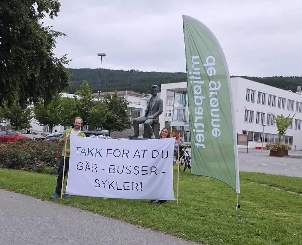 To glade mennesker driver valgkamp for Miljøpartiet de Grønne