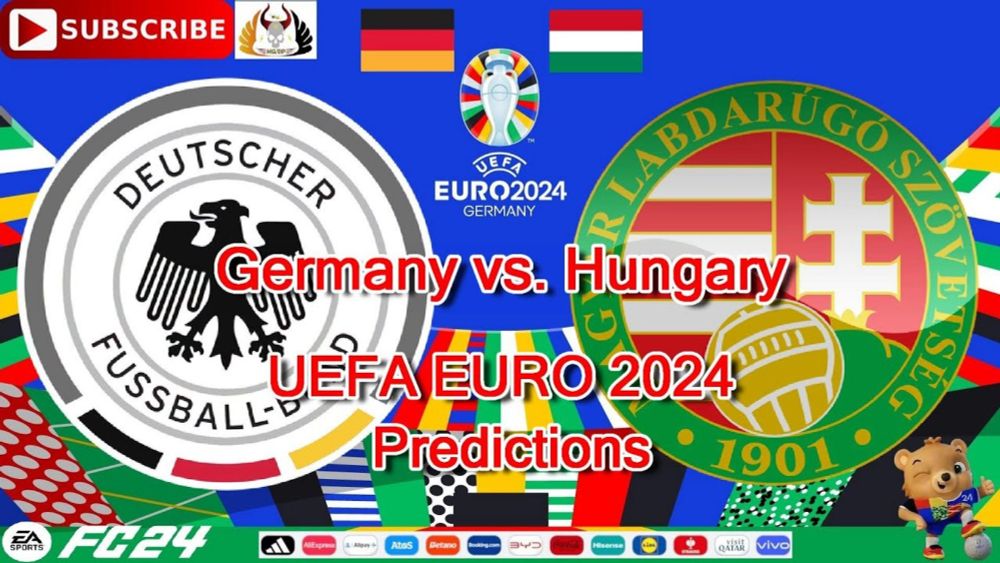 Germany vs. Hungary | Euro 2024 European Championship Group A | Predictions  EA Sports FC24