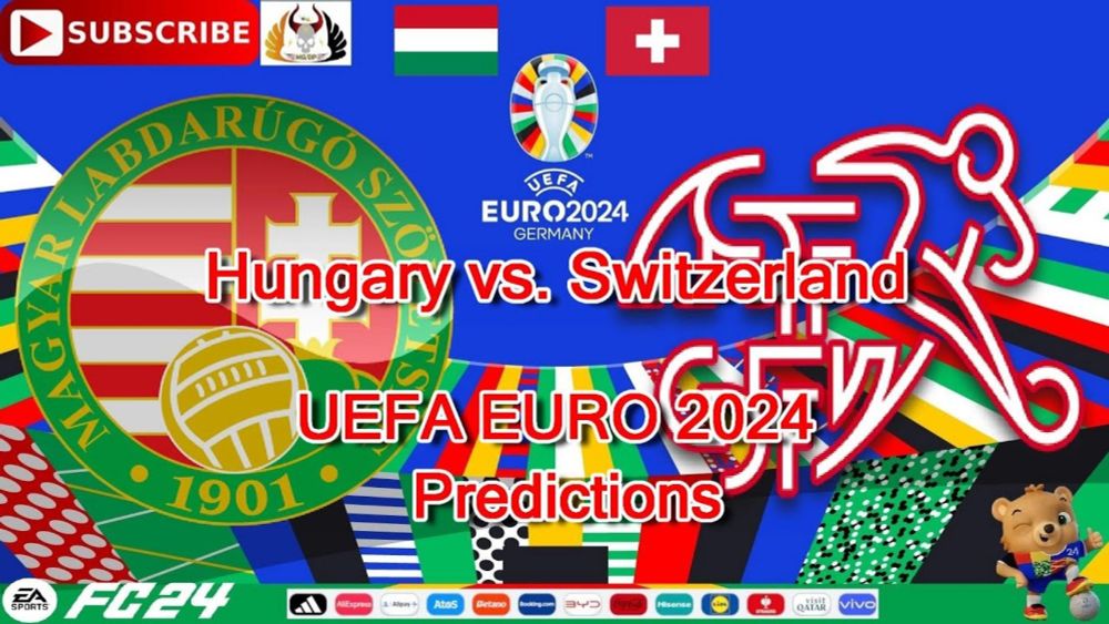 Hungary vs. Switzerland | Euro 2024 European Championship Group A | Predictions  EA Sports FC24