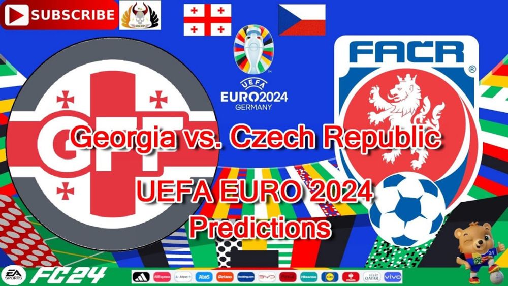 Georgia vs. Czech Republic | Euro 2024 European Championship Group F | Predictions  EA Sports FC24