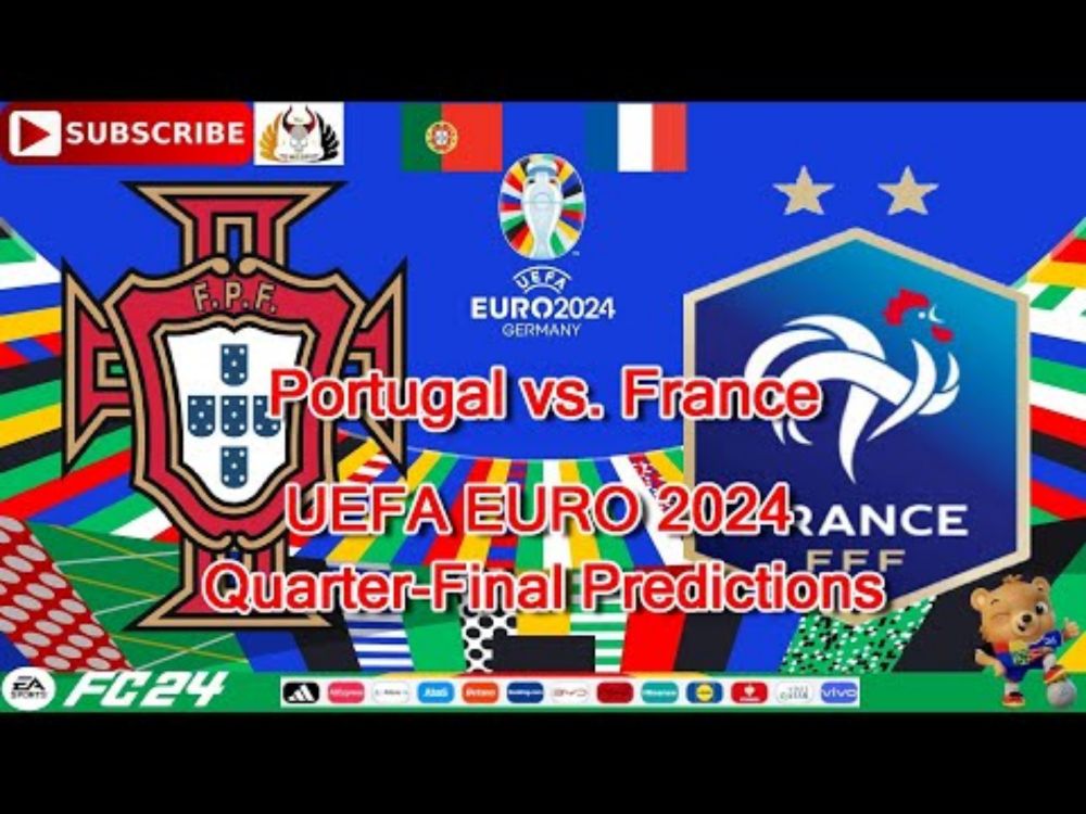 Portugal vs. France | Euro 2024 European Championship Quarter-Final | Predictions EA Sports FC24