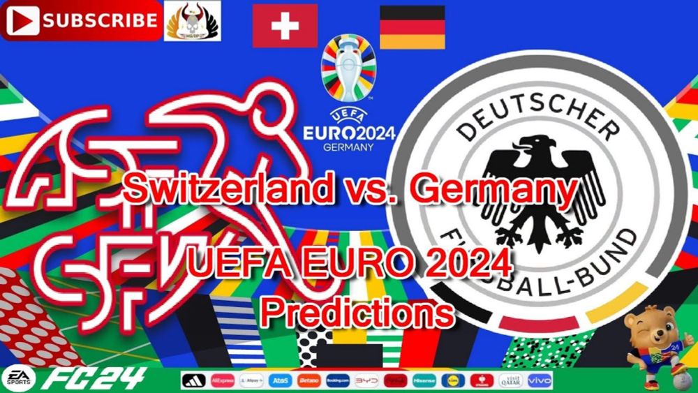 Switzerland vs. Germany | Euro 2024 European Championship Group A | Predictions  EA Sports FC24