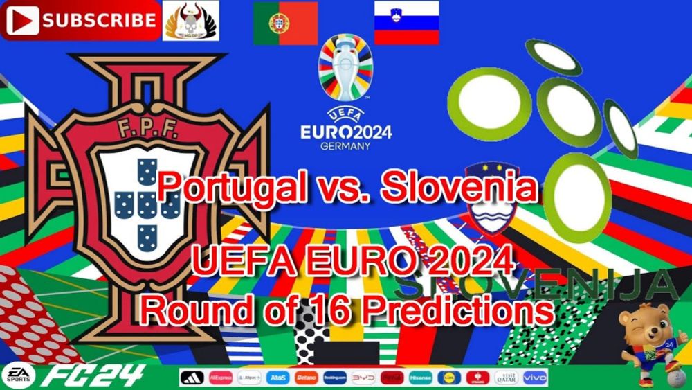 Portugal vs. Slovenia | Euro 2024 European Championship Round of 16 | Predictions EA Sports FC24