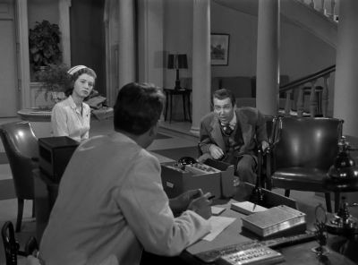 A still of Jimmy Stewart from the movie Harvey (1950)