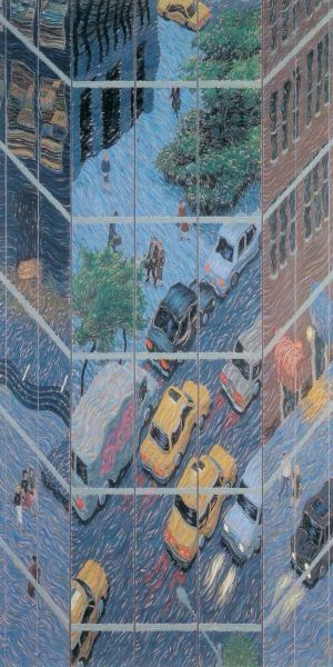 Yvonne Jacquette, Reflected Facade