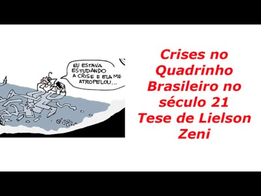 46º Colóquio (parte 1): Crises do quadrinho brasileiro no século 21 - Lielson Zeni