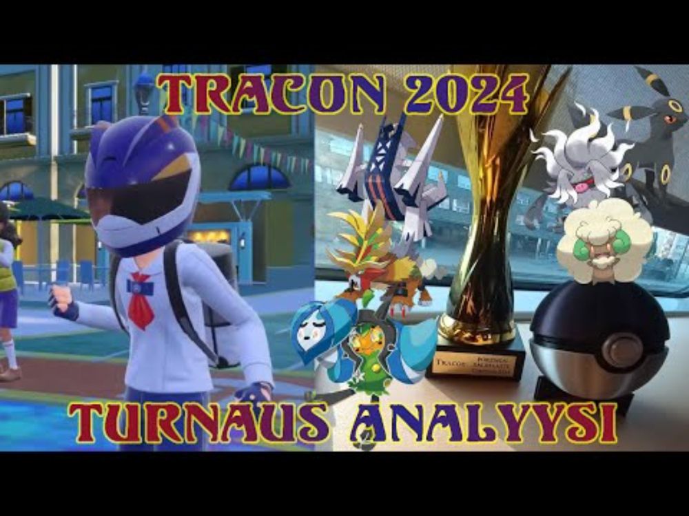 Tracon 2024 Pokémon turnaus analyysi