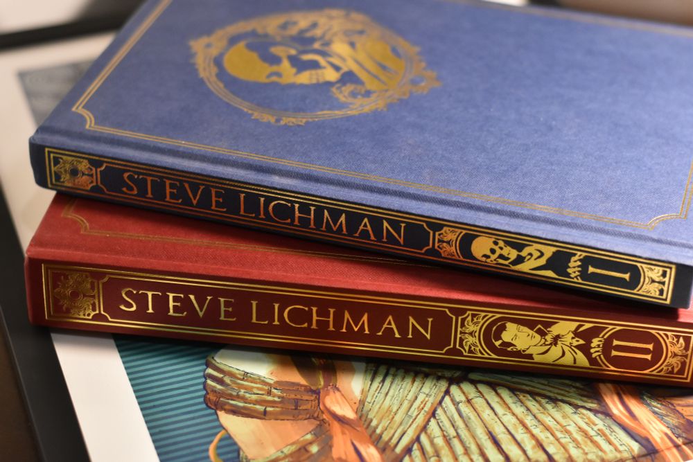 steve lichman volume 1 and 2 hard cover