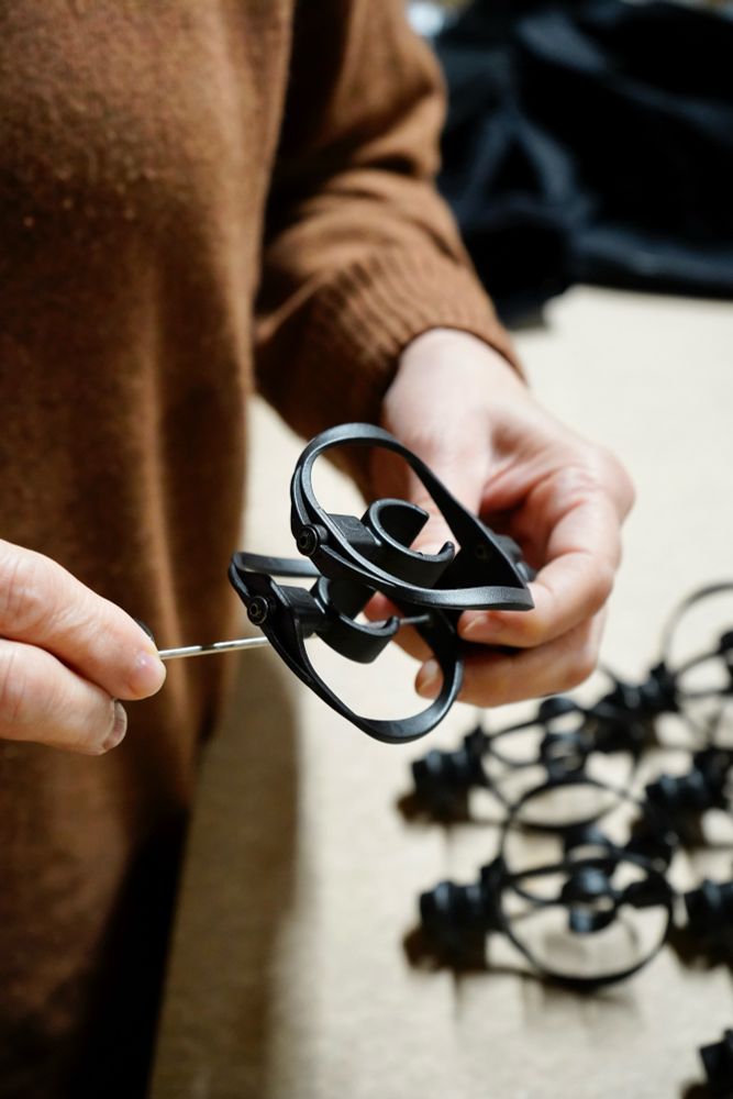 BasicUcho mounts for LOM - Radius windshields. Used by field recordists and sound designers